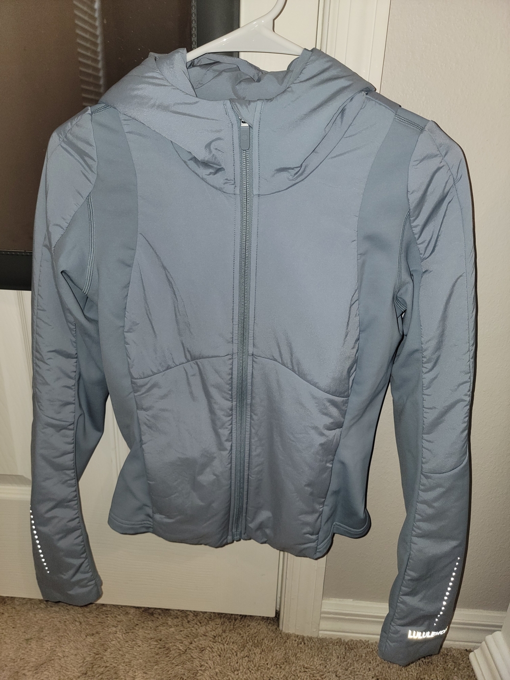 lululemon Slate Blue Hooded Jacket